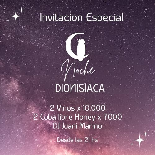 Noche Dionisica / Juani Marino DJ Set