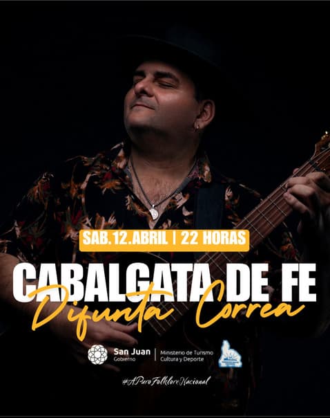 Nano Rodriguez en la Cabalgata de Fe