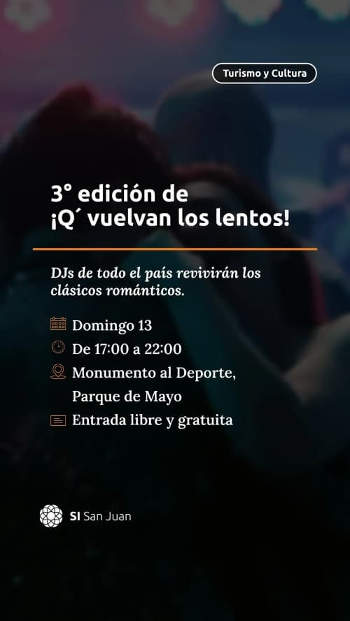 ¡Que vuelvan los lentos!