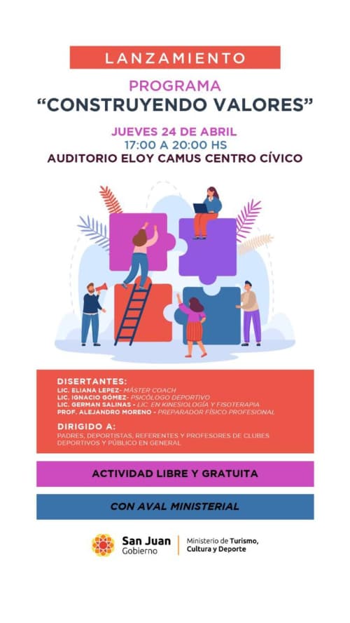 Ciclo de Charlas "Construyendo Valores"