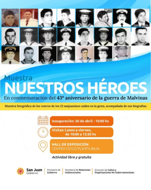 Muestra "Nuestros Heroes"