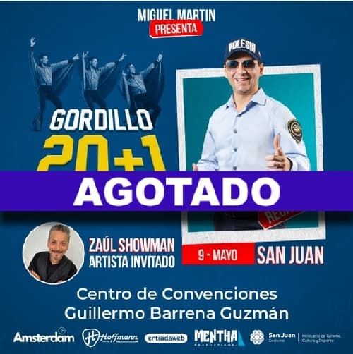Agotado > Miguel Martin: Gordillo 20 + 1 Años