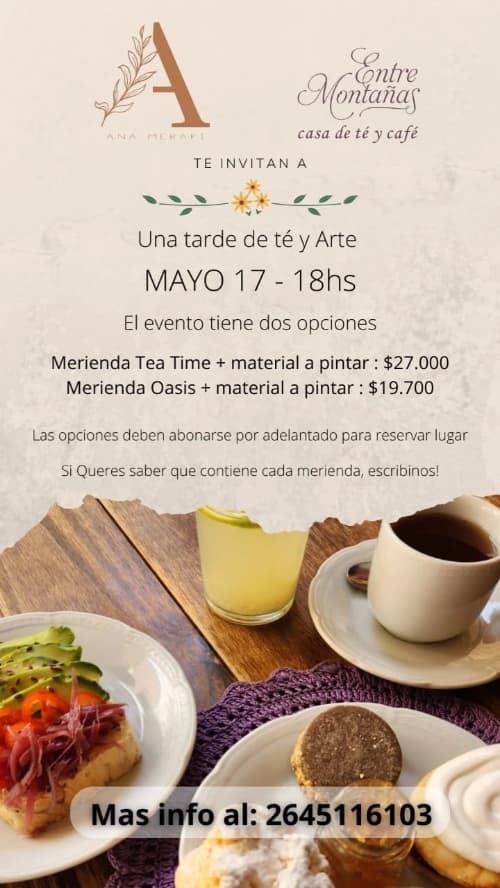 Una Tarde de Te & Arte