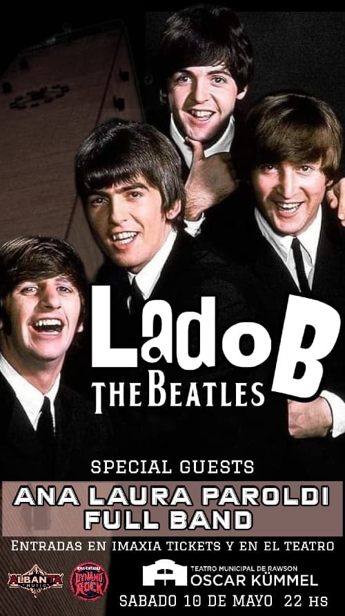 Suspendido > The Beatles + Ana Laura Paroldi full band