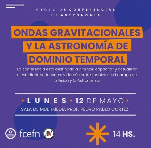 Ondas Gravitacionales & La Astronomia de Dominio Temporal
