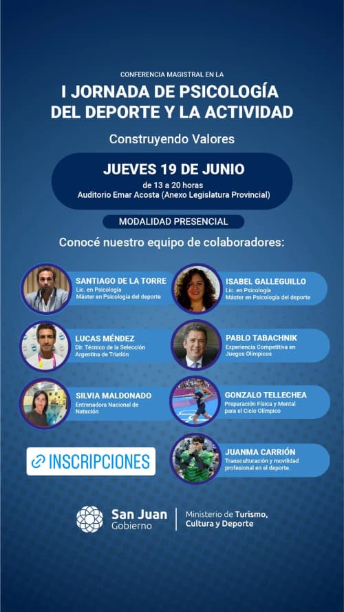 I Jornada de Psicologia del Deporte y la Actividad