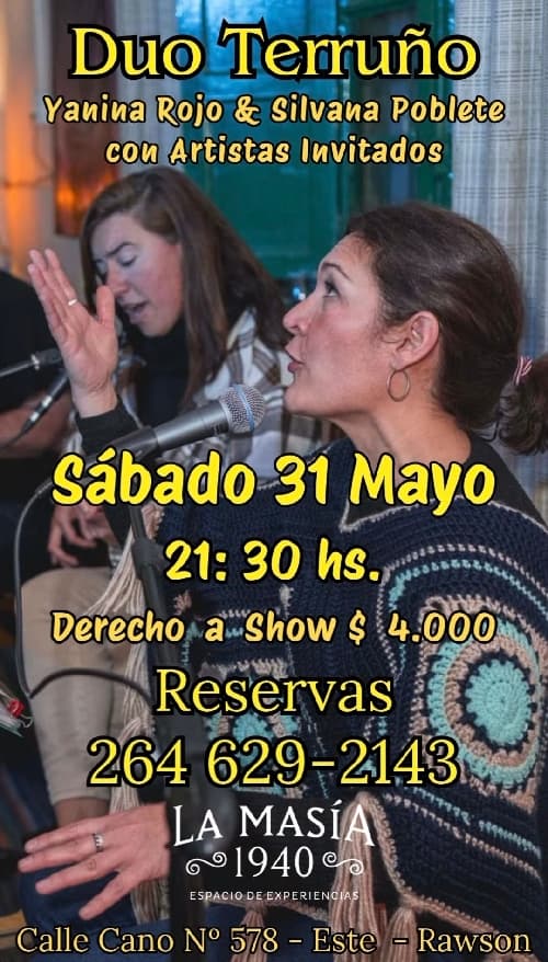 Duo Terruño: Yanina Rojo & Silvana Poblete