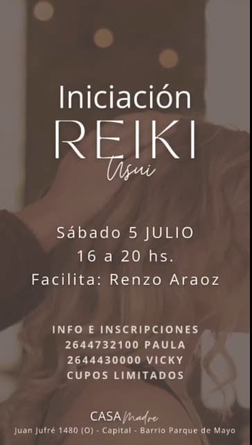 Iniciacion Reiki Usui