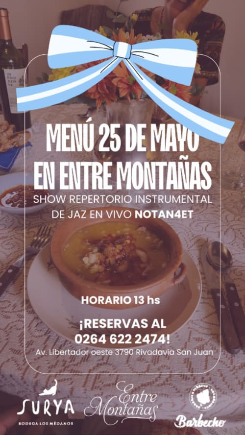 Menu 25 de Mayo - Notan4et