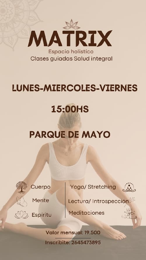 Clases guiadas - Cuerpo, mente y espíritu