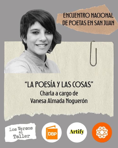 Vanesa Almada Nogueron: "La poesia y las cosas"