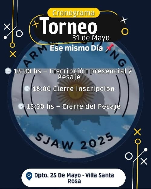 Torneo Sanjuanino - Lucha de Brazos