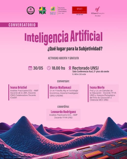 Conversatorio: Inteligencia Artificial ¿Qué lugar para la subjetividad?