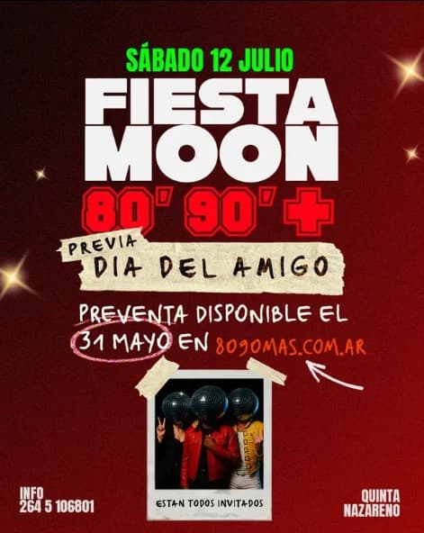 Fiesta Moon 80´ 90´
