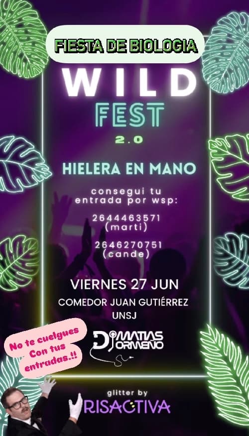 Fiesta de Biologia - Wild Fest 2.0