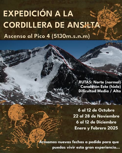 Expedicion al Pico 4 de Ansilta