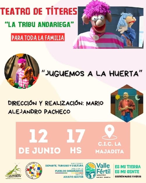 Teatro de Titeres: "La Tribu Andariega"