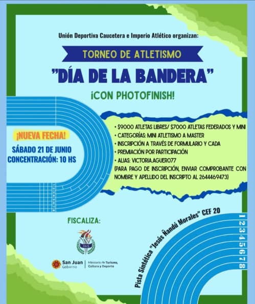 Torneo de Atletismo po el Dia de la Bandera