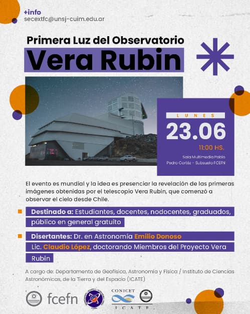 Primera Luz del Observatorio Vera Rubin