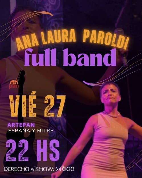 Ana Laura Paroldi Full Band