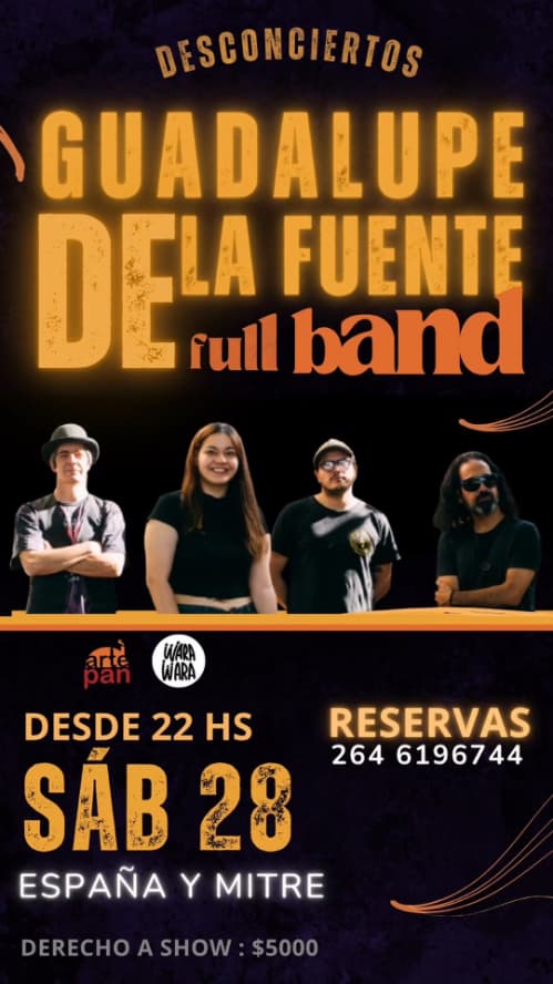 Guadalupe De La Fuente Full Band