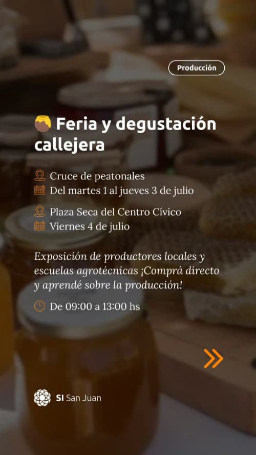 Feria & Degustacion Callejera de Miel