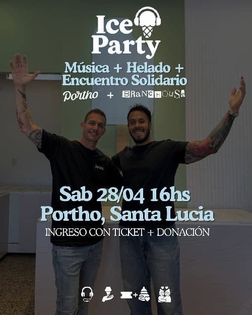 Ice Party - Encuentro Solidario + Musica + Helado