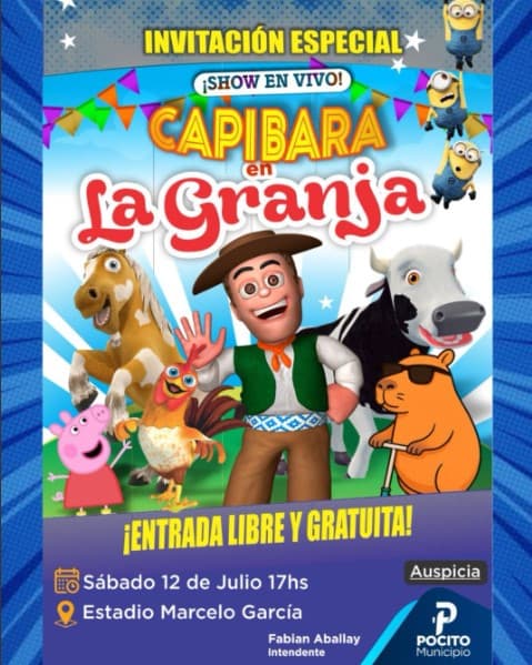 Capibara en la Granja