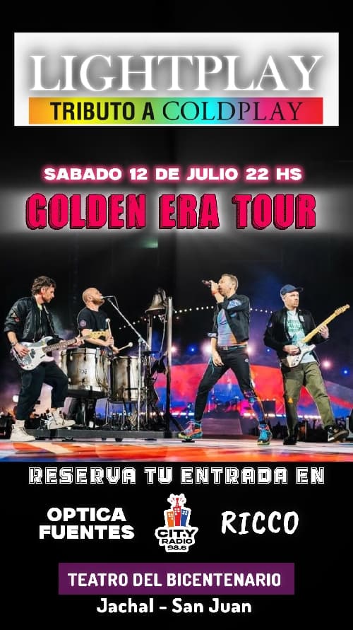 LIGHTPLAY tributo a COLDPLAY
