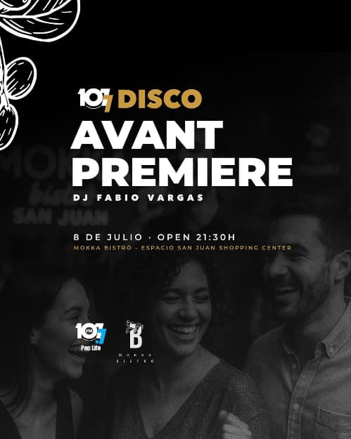 Avant Premiere de 107 Disco