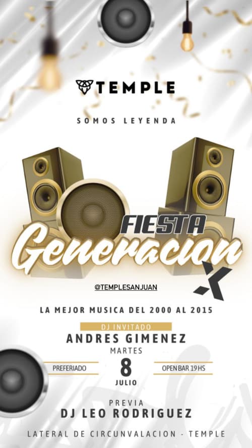 Fiesta Generacion X