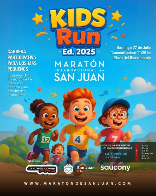Maratón Internacional de San Juan: Kids Run