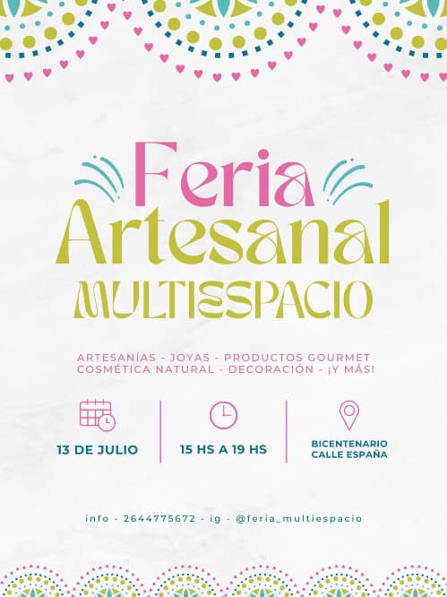 Feria Artesanal Multiespacio