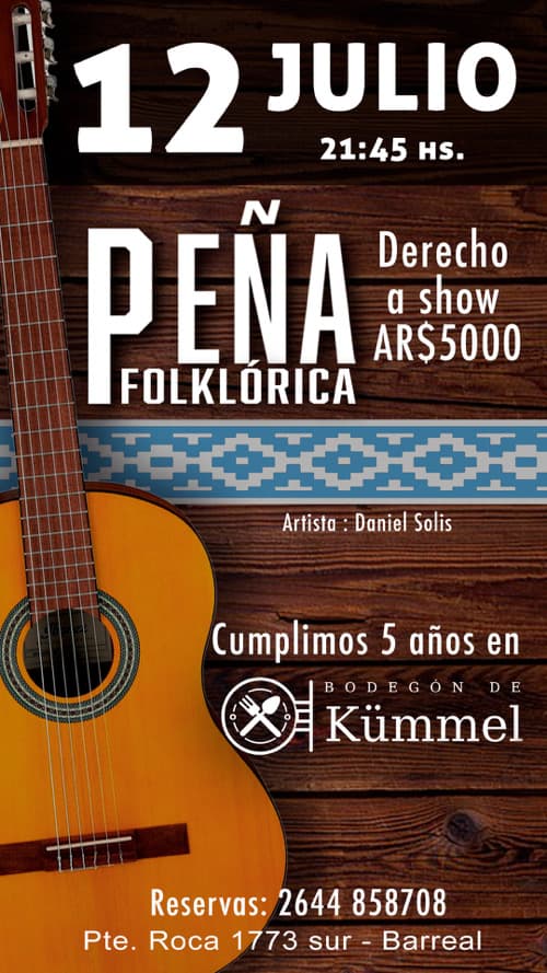 Peña en el Bodegón de Kümmel