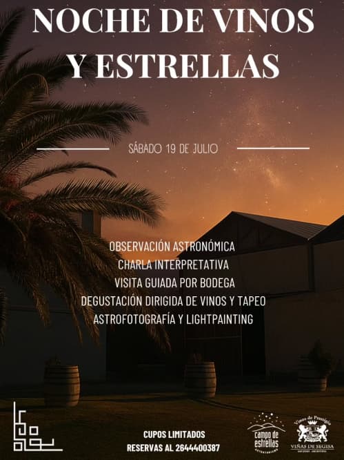 Noche de Vino & Estrellas