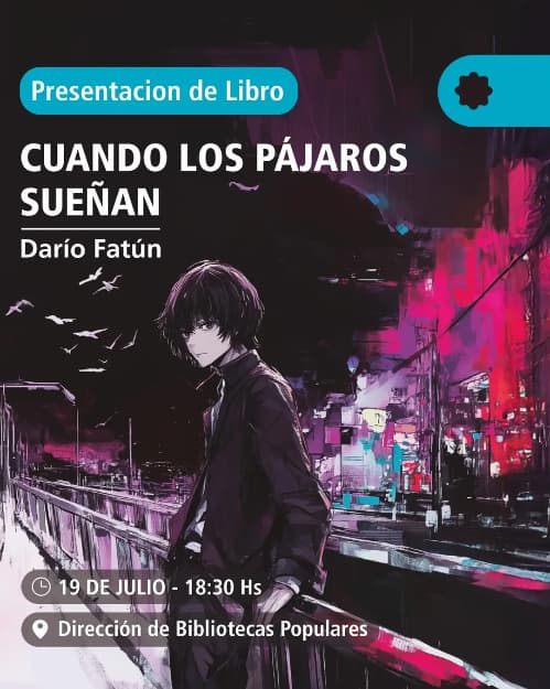 Presentacion del libro: "Cuando los pajaros sueñan"