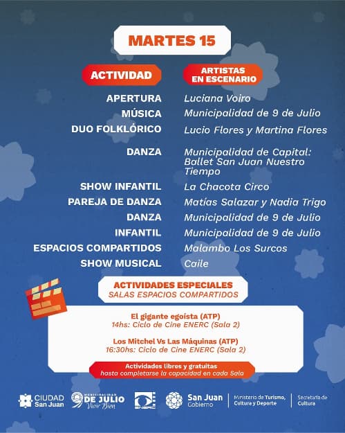 Vacaciones de Invierno en San Juan