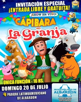 Capibara en La Granja