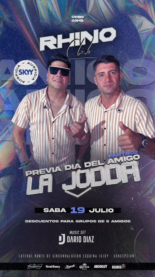 Previa Dia del Amigo - La Jodda