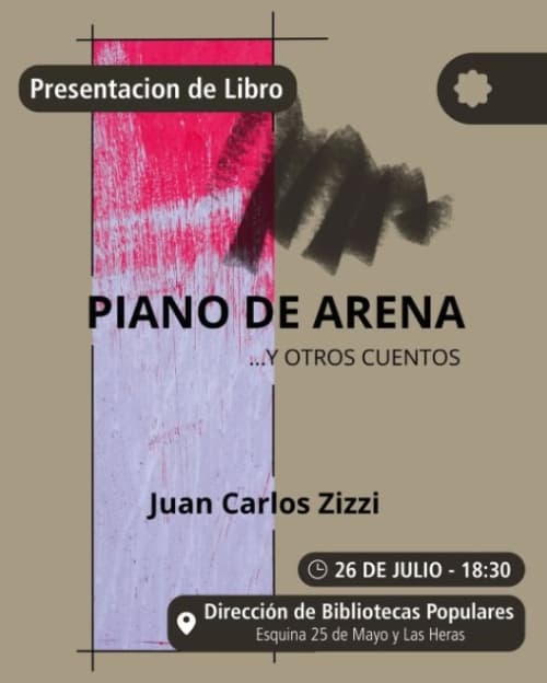 Presentacion de Libro: "Piano de Arena... Y Otros Cuentos"