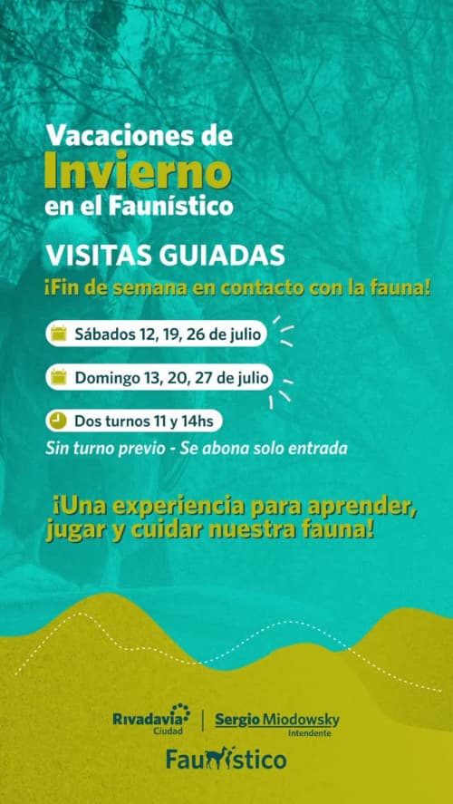 Vacaciones de Invierno en el Faunístico - Visitas Guiadas