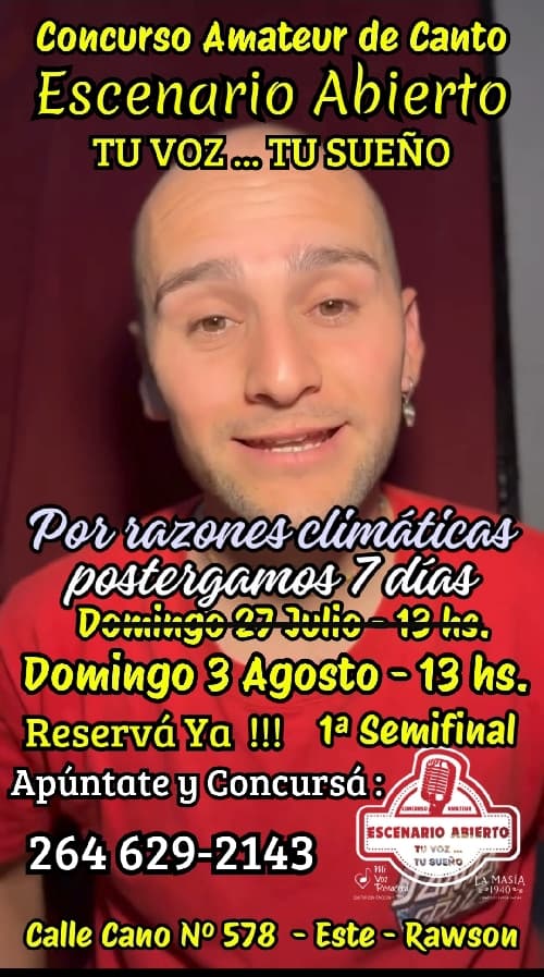 Concurso Amateur de Canto- LA MASÍA 1940
