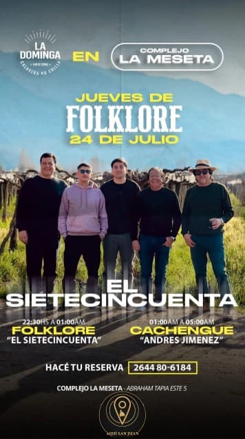 Jueves de Folklore: El Sietecincuenta