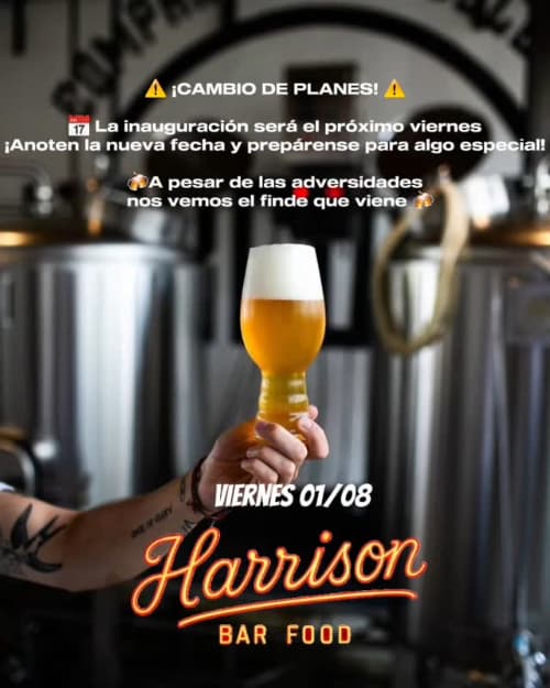 Apertura Harrison Bar Food