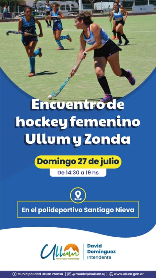 Encuentro de Hockey Femenino Ullum & Zonda
