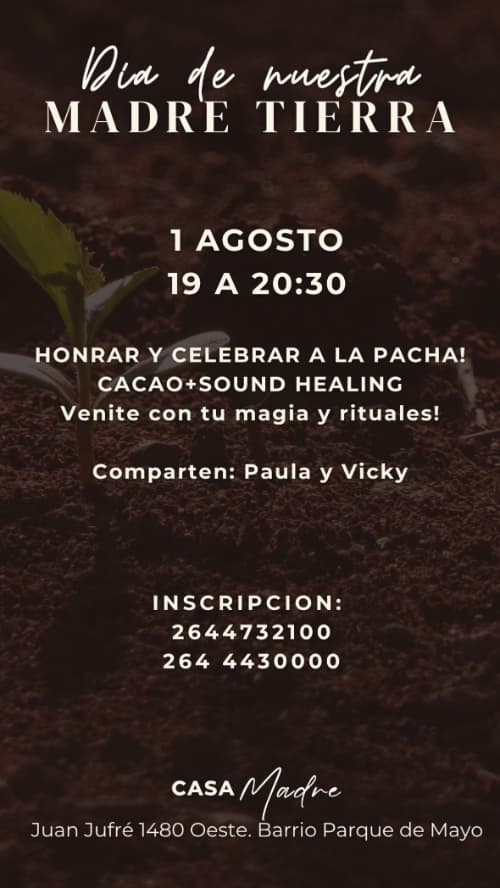 Dia de Nuestra Madre Tierra
