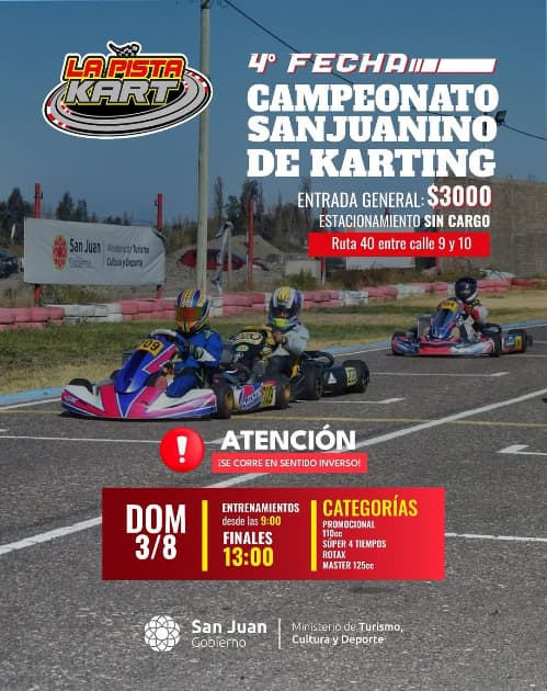 4ta Fecha del Campeonato de Karting Sanjuanino