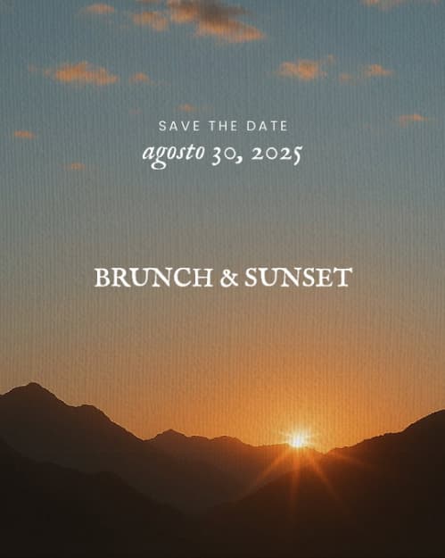Brunch & Sunset