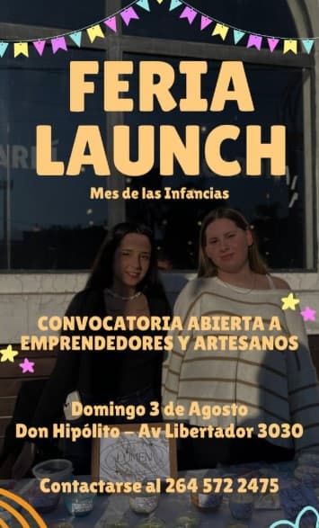 Feria Launch - Mes de las Infancias