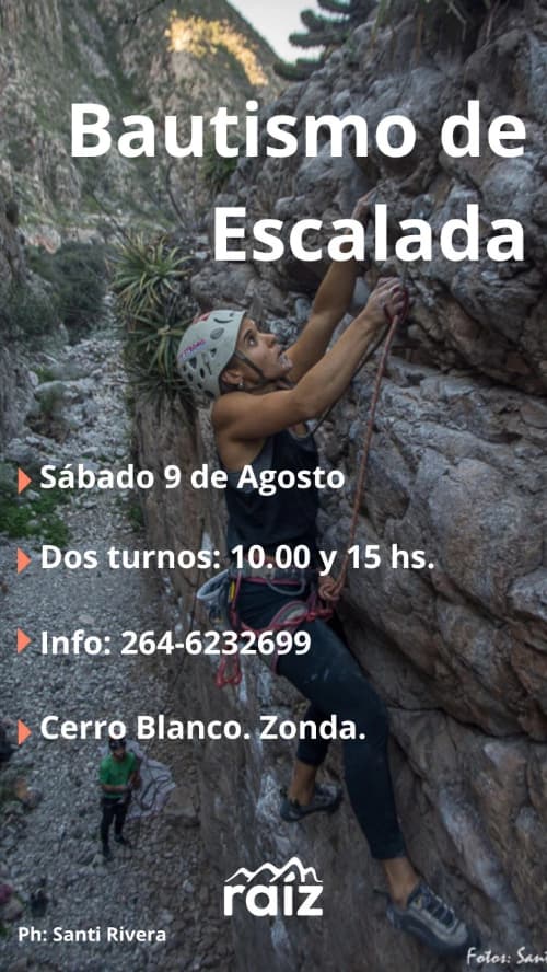Bautismo de Escalada